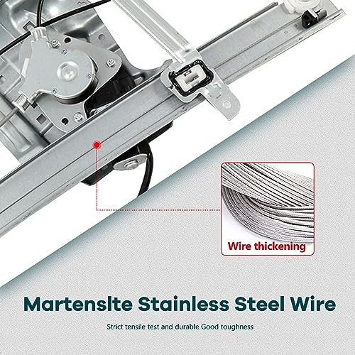 Power Window Regulator Front Left Driver Side fit for 2004-2012 for