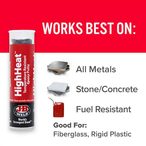 JB Weld 8297 High Heat Epoxy Putty Stick