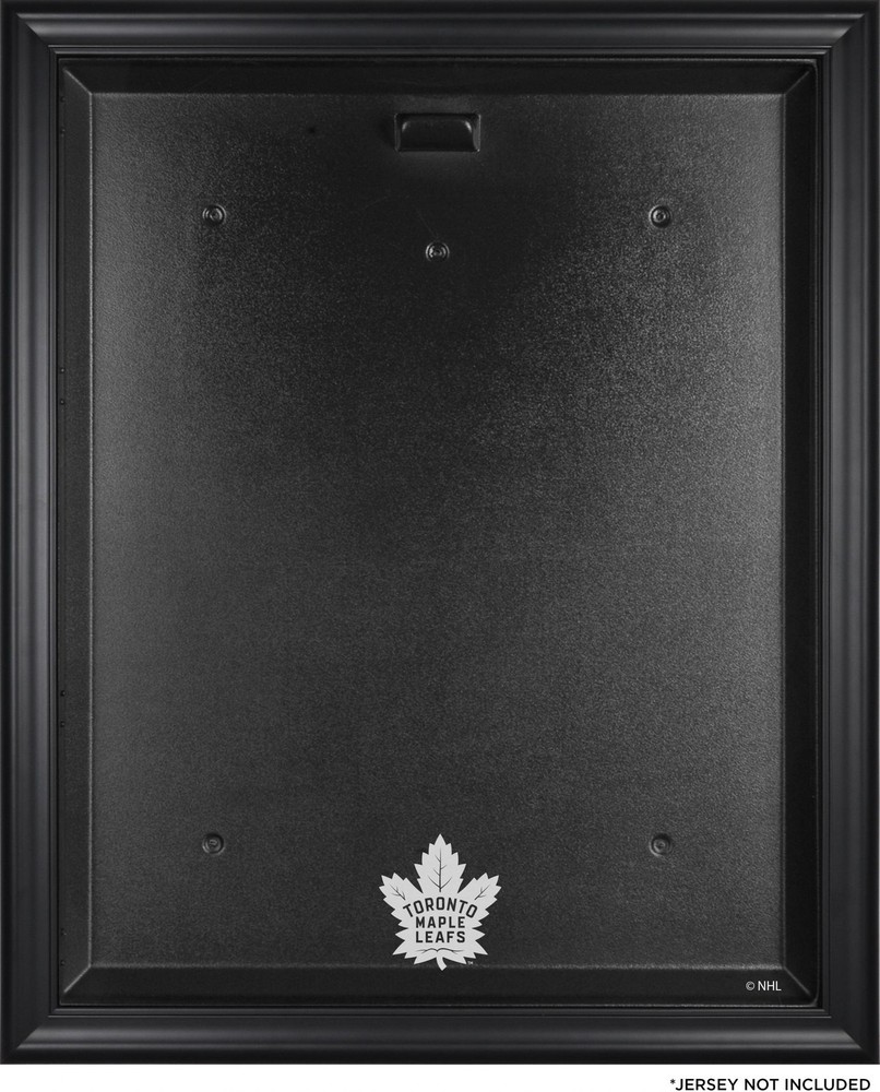 Toronto Maple Leafs (2016-Present) Black Framed Logo Jersey Display Case