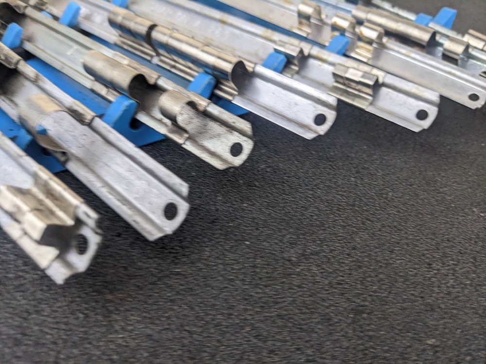 Snap-on Metal Socket Rack Rail Lot USA