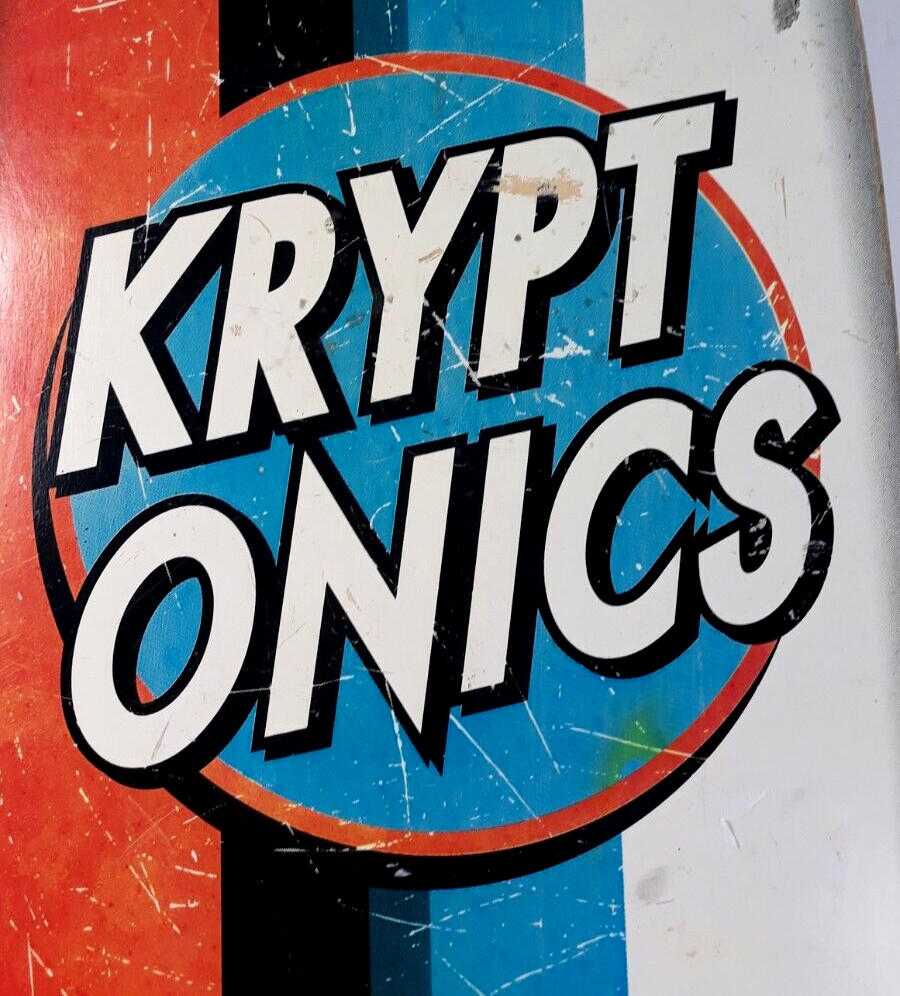 38” Original Longboard Complete Skateboard Kryptonics Kaiula Pintail Rare
