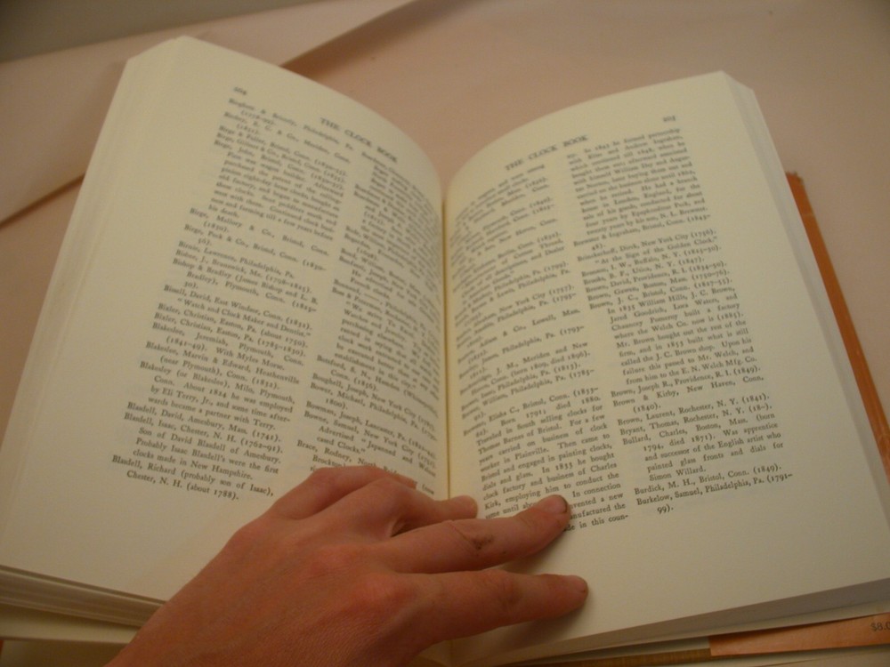 Book 2,649 – The Clock Book by Wallace Nutting
