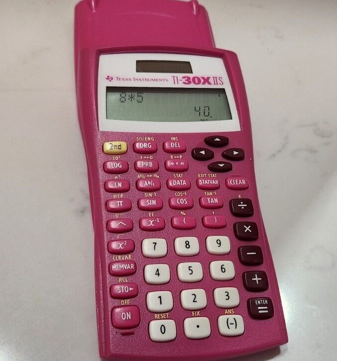 TEXAS INSTRUMENTS TI 30XIIS Fundamental Math Scientific Calculator