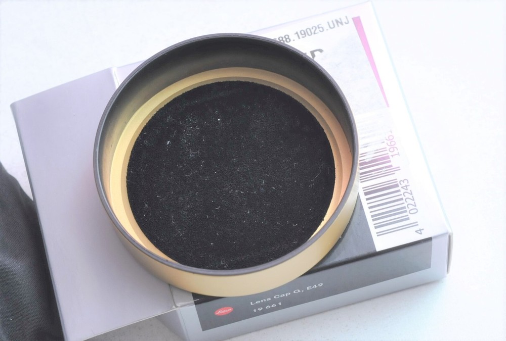 Leica Brass Metal Cap Q E49 #19661