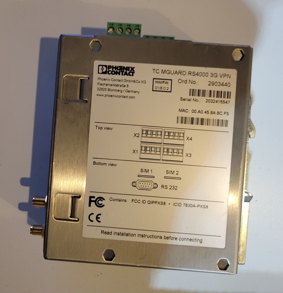 Router - TC MGUARD RS4000 3G VPN