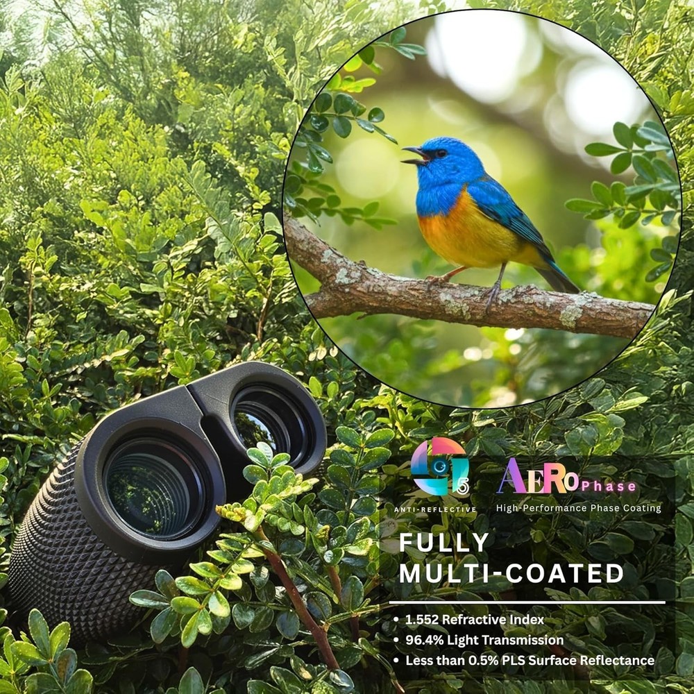 Versatile 10x25 Binoculars with Image Stabilization - Family-Friendly Adventures