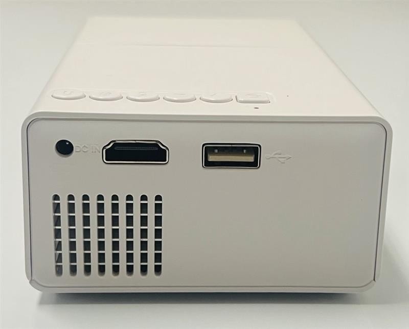 Portable White Multi-Media HD Mini LED Projector Model YG300