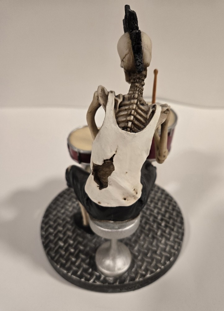Skeleton Rock & Roll Statues