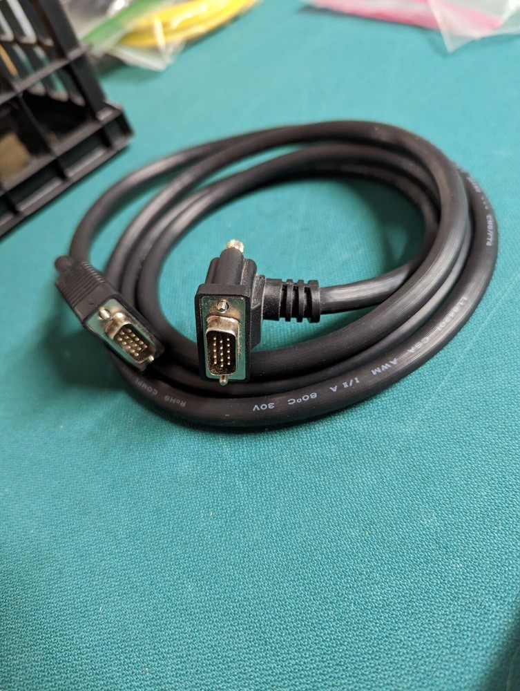 Startech VGA Monitor Cable 90 Degree Down Angled 6 ft