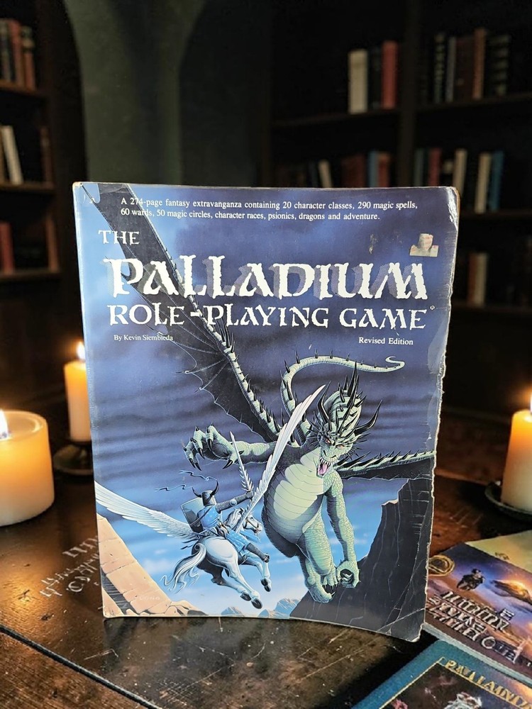🔥Palladium Role Playing Game Revised Edition, 6th Printing 1989