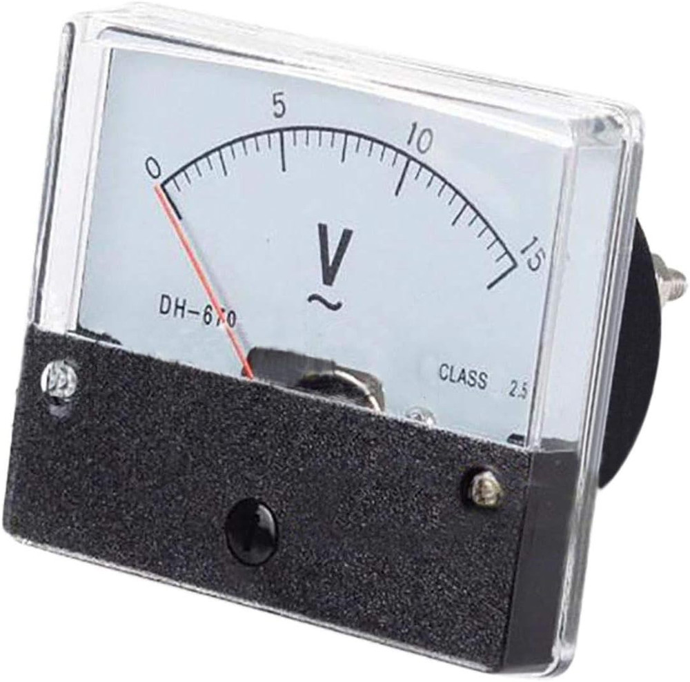 Analog Panel Volt Voltage Meter Gauge DH-670 0-15V AC