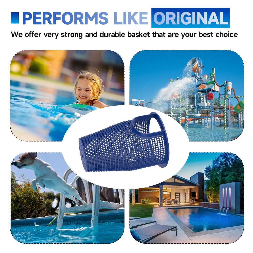 070387 Pool Pump Strainer Basket, 91110040 Pool Filter Skimmer Basket Replace...