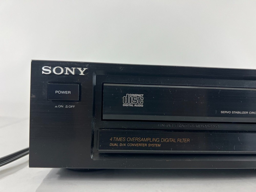 Vintage Sony CDP-370 CD Player Compact Disc - For Parts