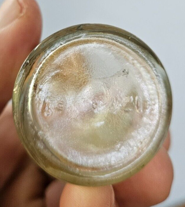 Calvert Extra Blended Whiskey 1/10 Pint Empty Glass Bottle got extra buzzed