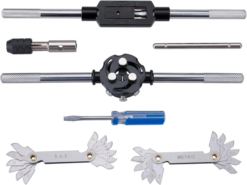 60-Pc Master Tap and Die Set - Include SAE Inch Si