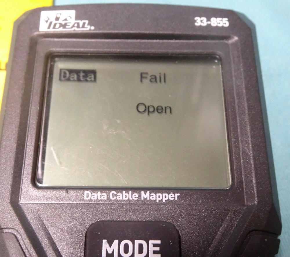 -- Ideal Electrical Data Cable LCD Wiremapper 33-855