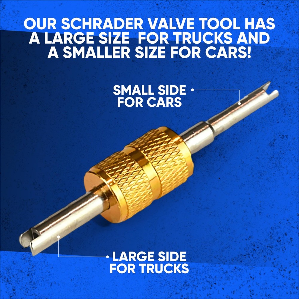 R134A Adapter Fitting Kit (R134A Self-Sealing, and Single Puncture Can Taps,