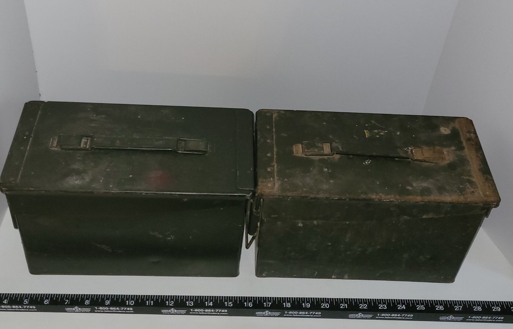 Ammo Can Lot Of (2)