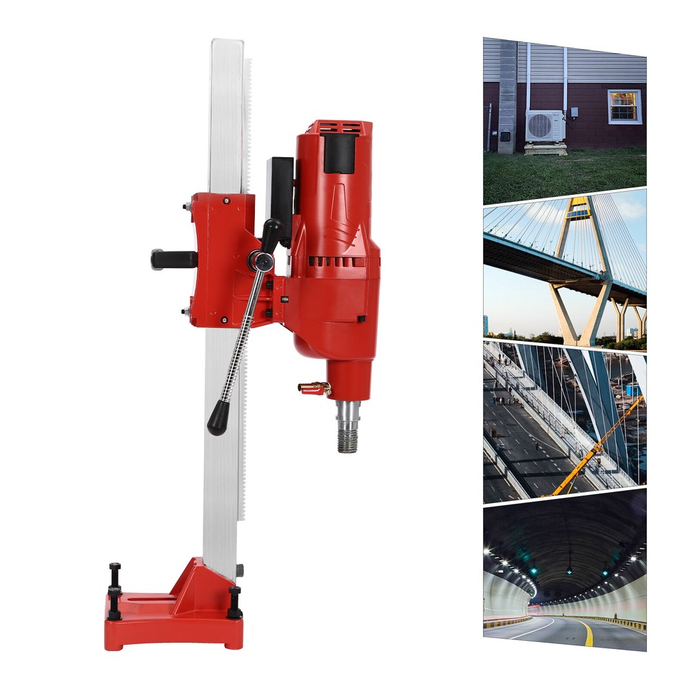 Concrete Core Drill Rig Diamond Core Drill Machine 4250W 500RPM Rust-proof Drill