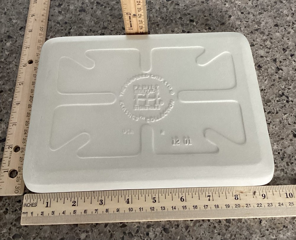 Pampered Chef Stoneware #1448 Small Bar Pan Rectangle New In Box Classics