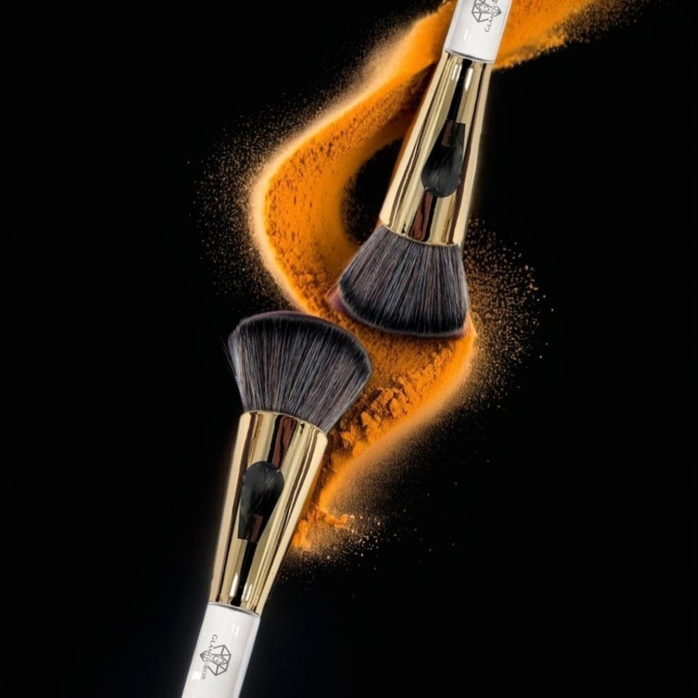 Elegant Gold Make-up Brush Set
