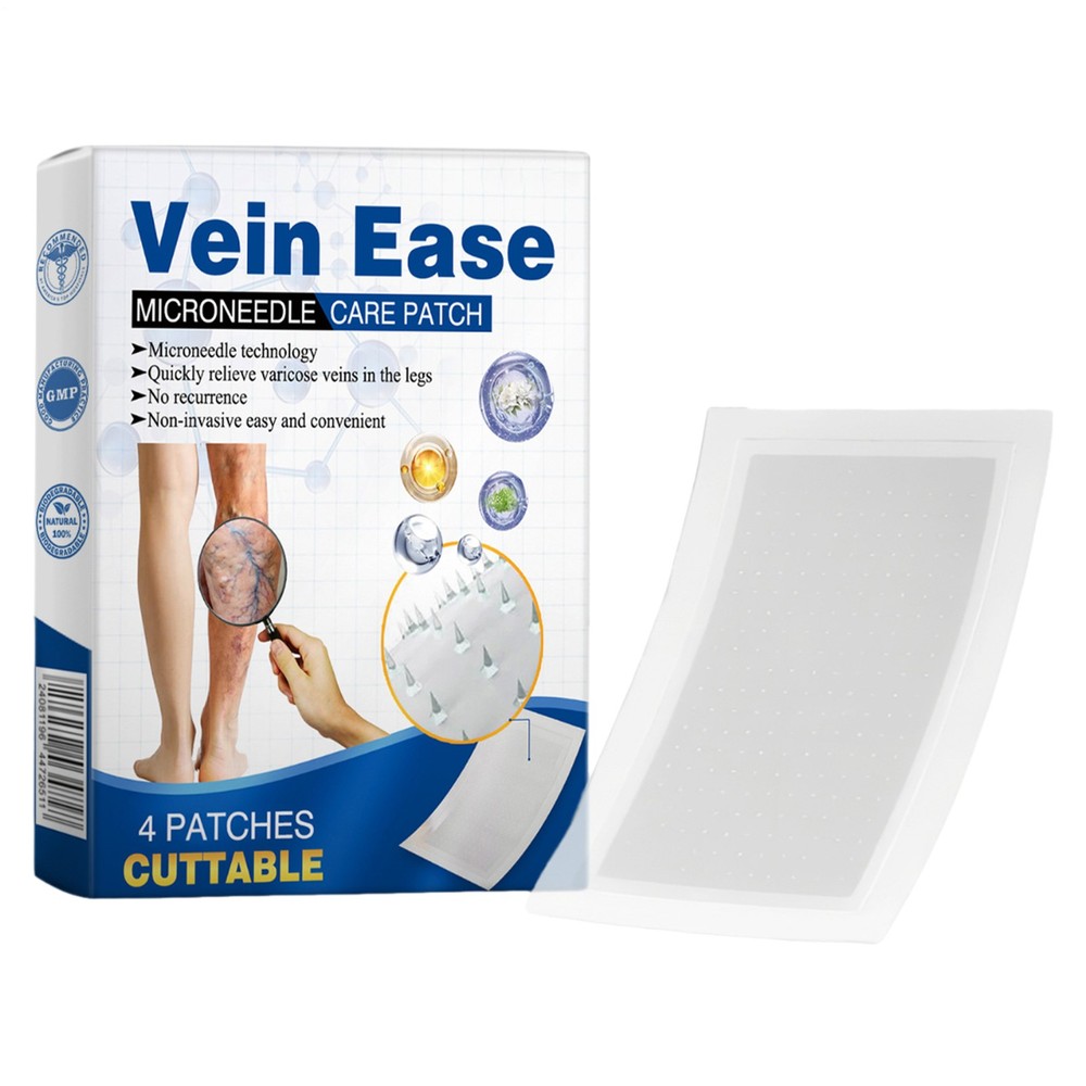 GFOUK Vein Target Microdarts Patch Professional Leg Varicose Vein Patch 4pcs/box