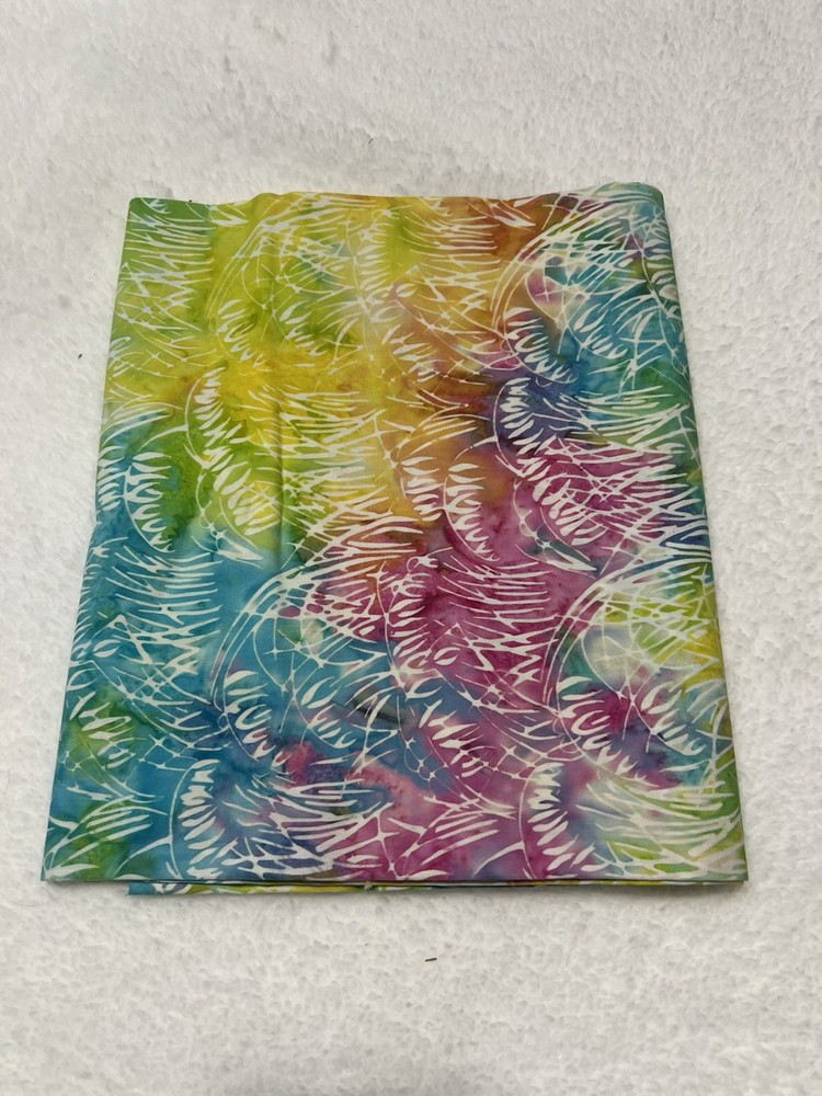Hand Dyed Batik Fabric 🌸 1 Yard