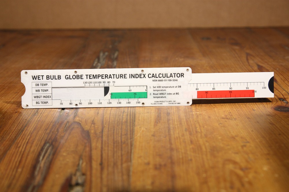 Sigma Products SP0200-05-D-8014 Wet Bulb Globe Temperature Kit