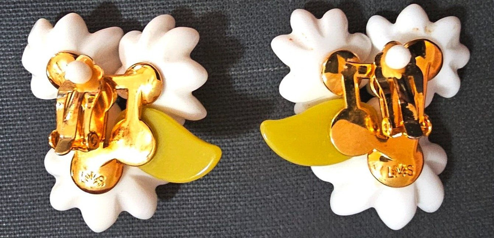 Beautiful L-S Flower Earrings +Bonus+