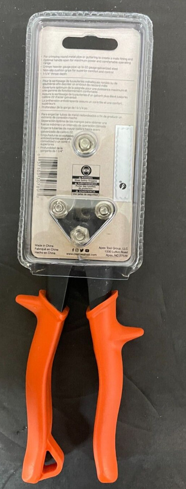 Crescent 9-3/4" 5-Blade Hand Crimper - WC5SN- NEW