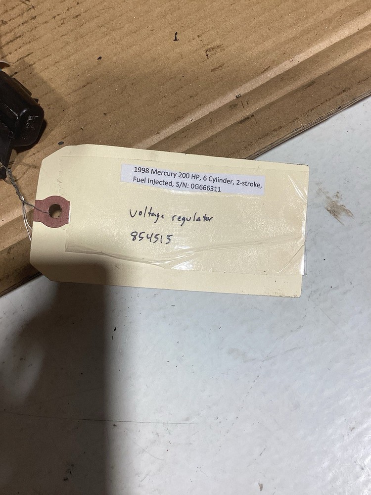Mercury Mariner Outboard 6 Wire Voltage Regulator Rectifier