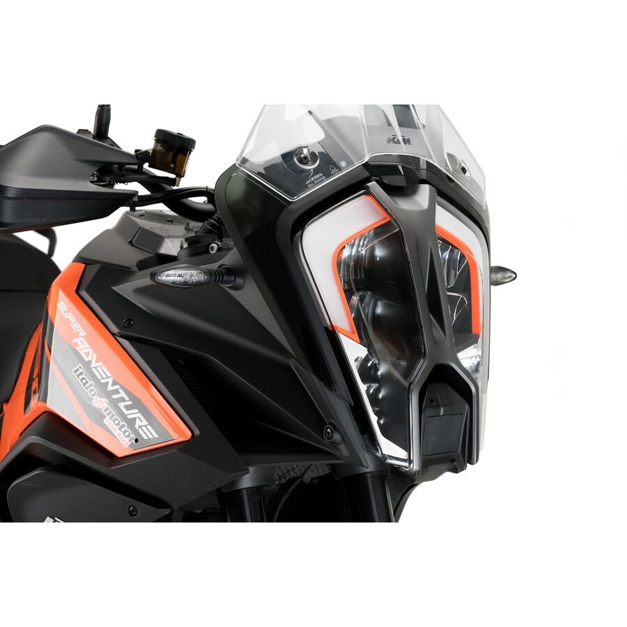 Puig Headlight Protector - Clear, Adhesive No Mount 21444W