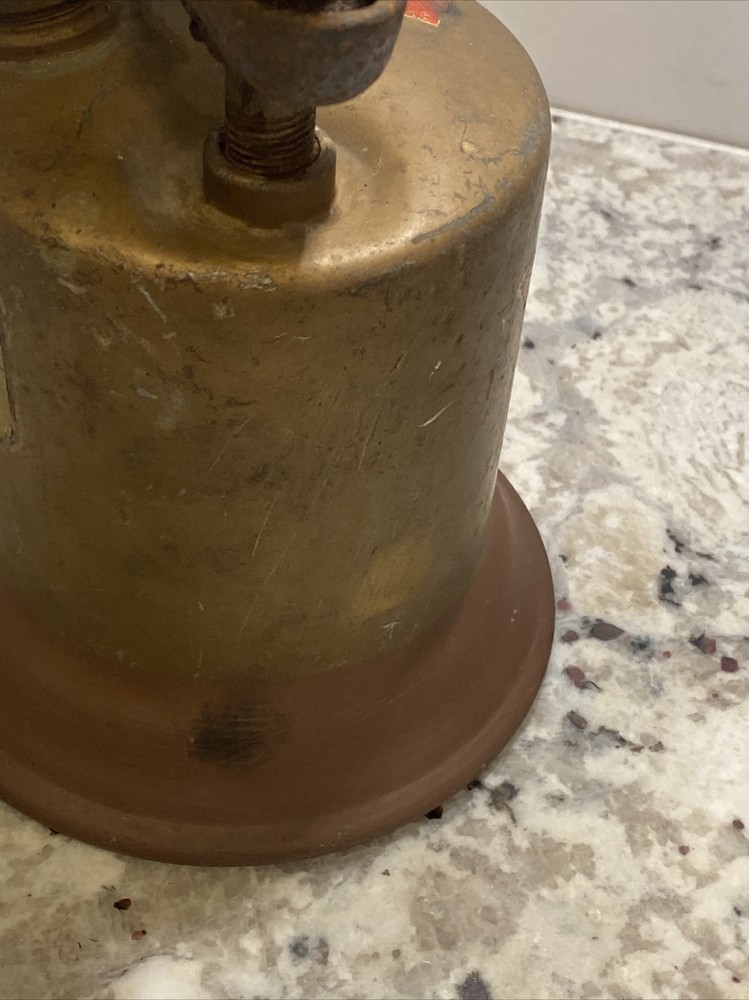 Clayton & Lambert - Antique Brass Blow Torch