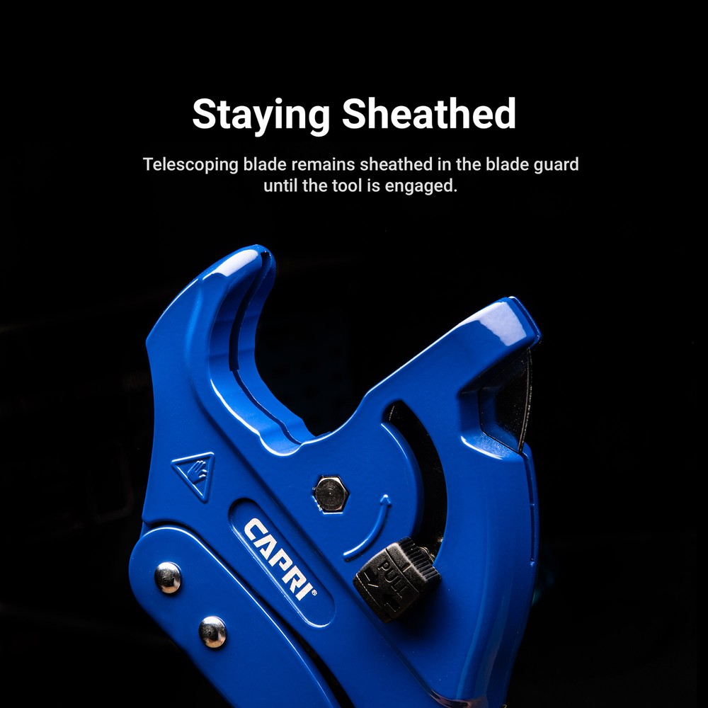 Capri Tools 1-5/8 in. Ratcheting Pipe Cutter