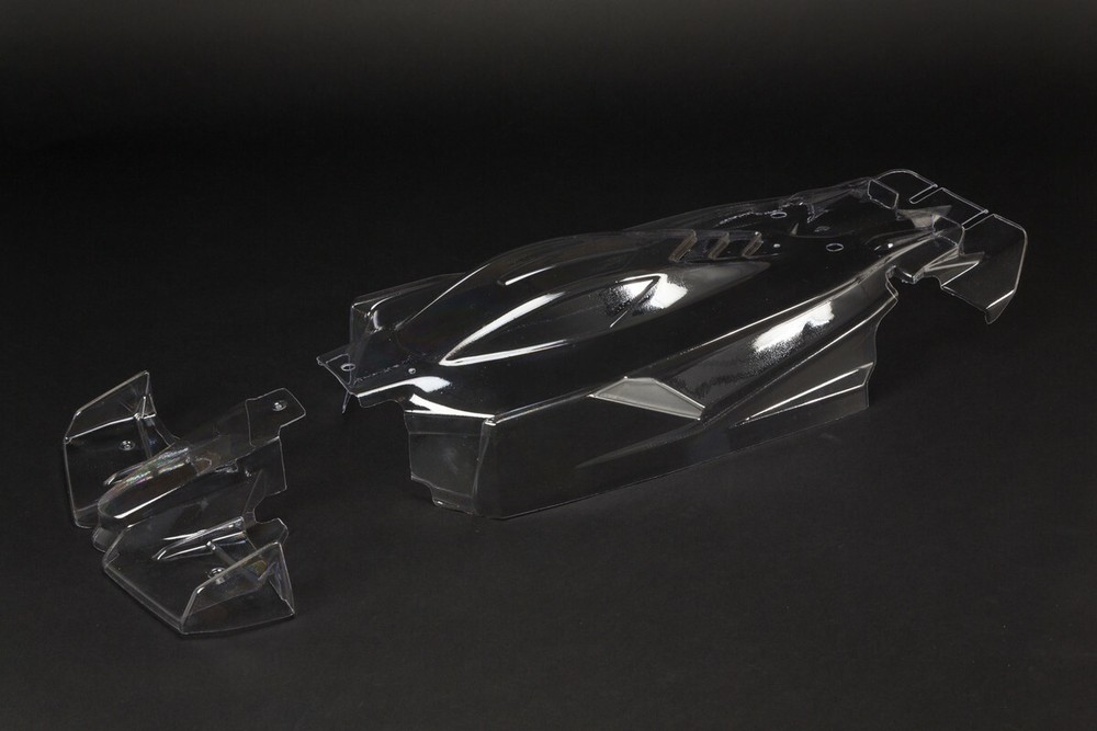 NEW ARRMA Limitless Clear Bodyshell with Decals