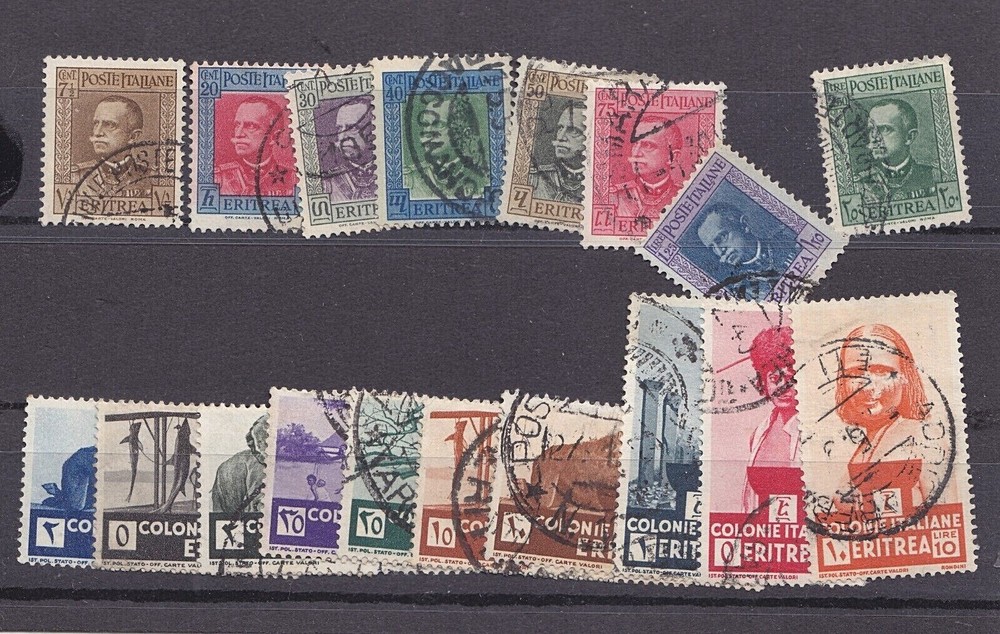 QQ433-COLONIE Italiane Eritrea 1931/33