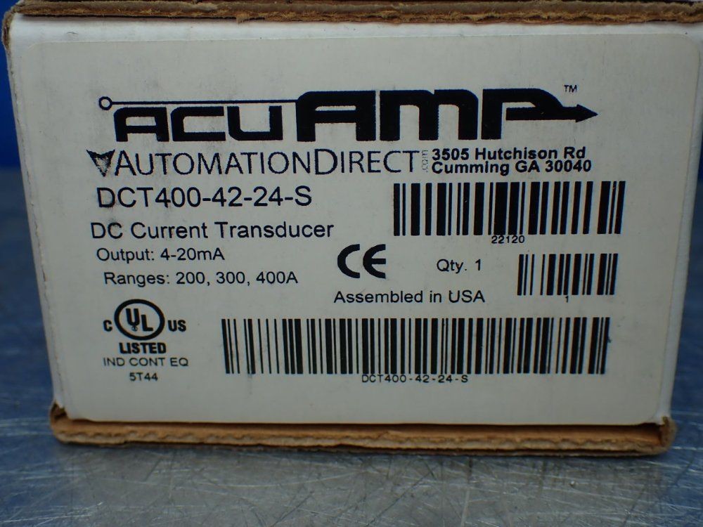 ACUAMP 2 DC CURRENT TRANSDUCERS DCT400-42-24-S