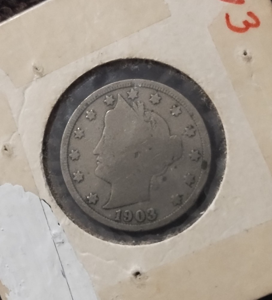 1903 Liberty Head "V" Nickel G/VG