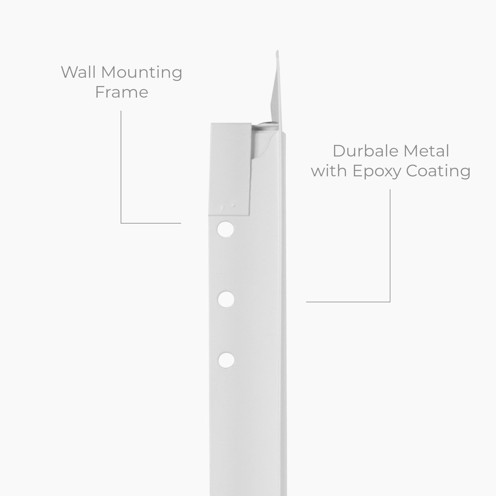 12 x 20 Inch Metal Access Panel for Drywall - White Rectangular Plumbing Acce...