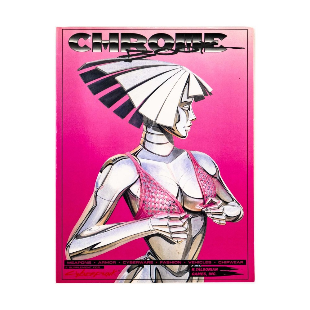 R. Talsorian Cyberpunk Chrome Book #1 VG