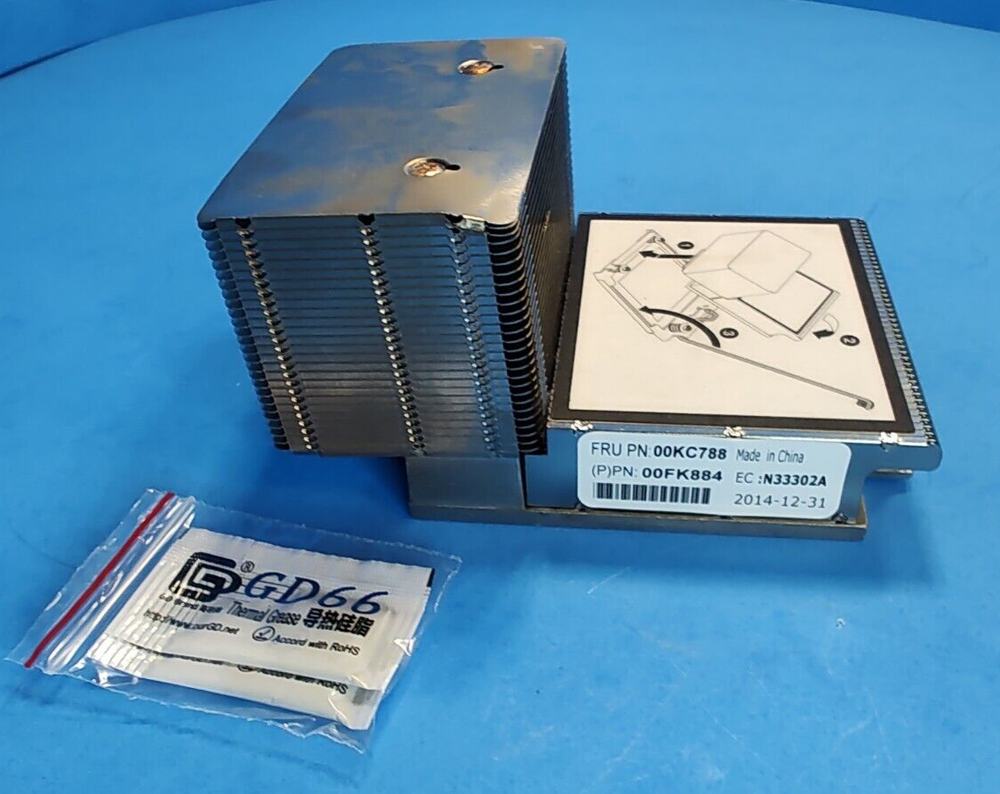 IBM System x3650 Server Intel Socket LGA2011-v3 CPU Heatsink Assembly 00KC788