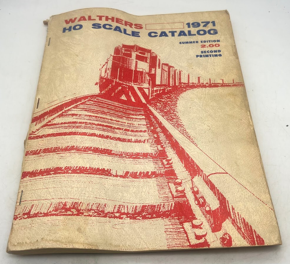 Walthers HO Train Catalogs 1971-1999 Incomplete please read