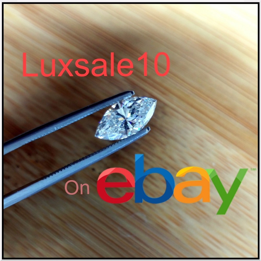 Classic 1ct Single Moissanite Stud Earring 14k solid white gold.