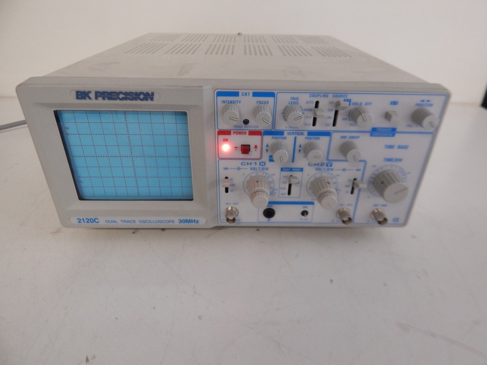 BK PRECISION 2120C DUAL TRACE OSCILLOSCOPE 30MHZ (PSM58)
