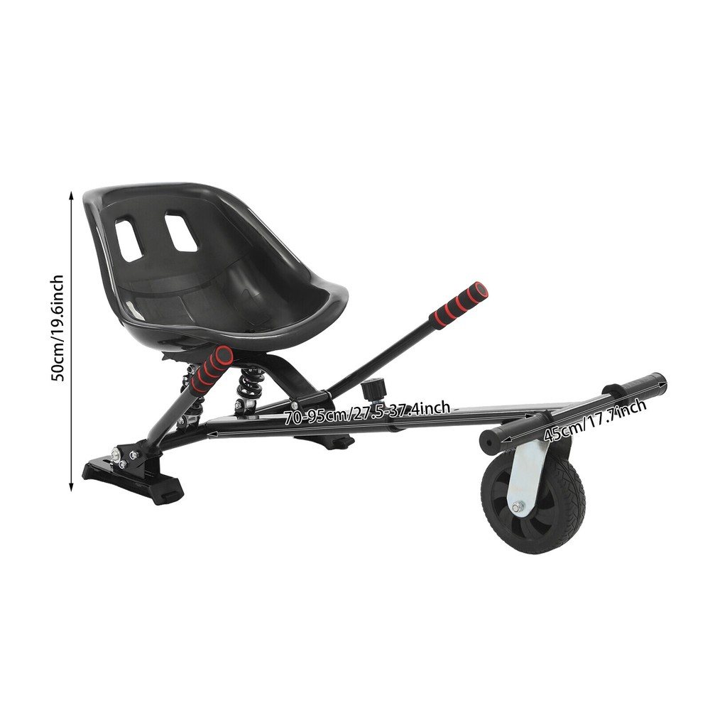Balancing Scooter Seat Attachment Accessory Adjustable Balancing Scooter Seat