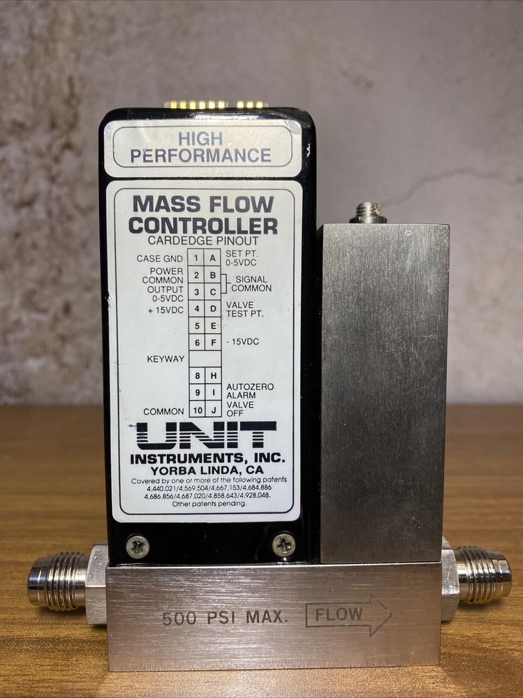 Unit UFC-1100A Mass Flow Controller MFC, N2, 5 SLM E1
