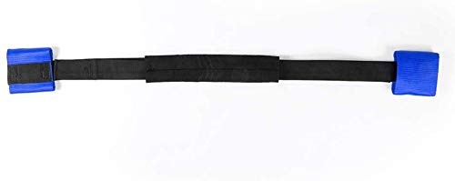Universal Motorcycle Transport Tie Down Strap Set - Handlebar and Rear Black