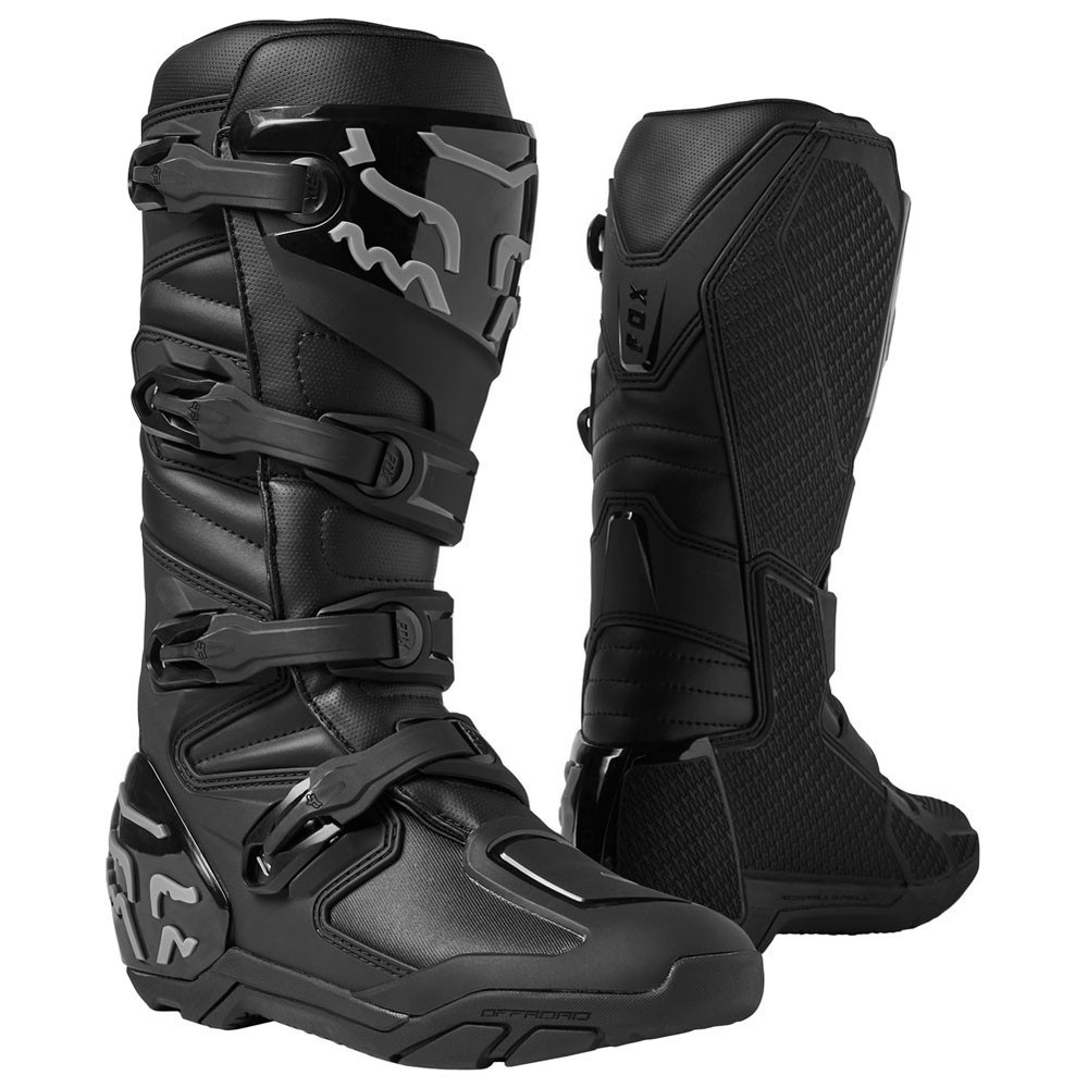 Fox Racing Comp X Dirt Bike Boots Size 11 Black