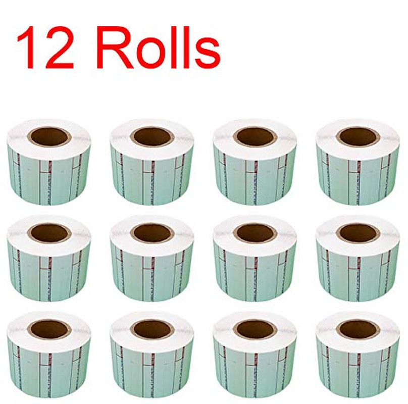 Scale Labels 58x30mm 12 Rolls Non UPC