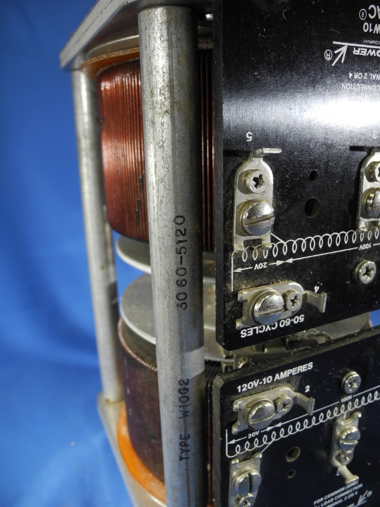 TECHNIPOWER Type W 10H VARIABLE AUTOTRANSFORMER VARIAC